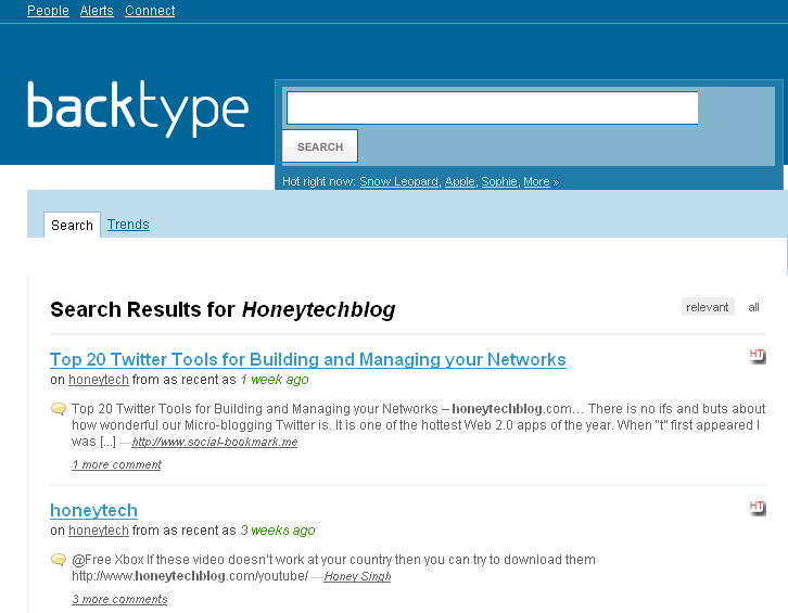 BackType