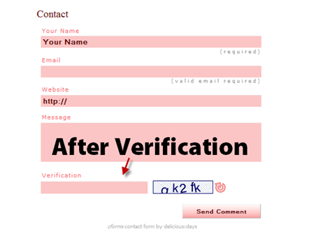 cform-Verification-after