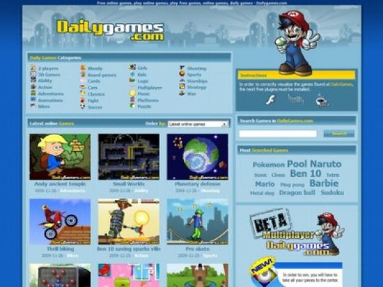 Free Daily Onlin Games