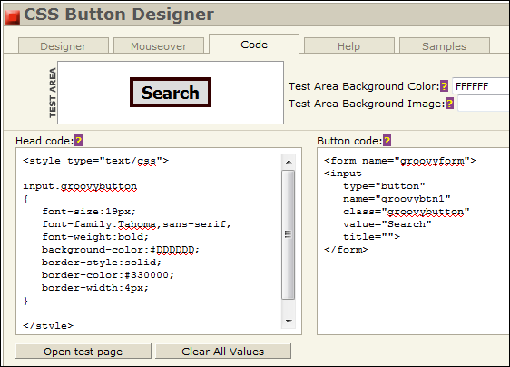 css-button-code