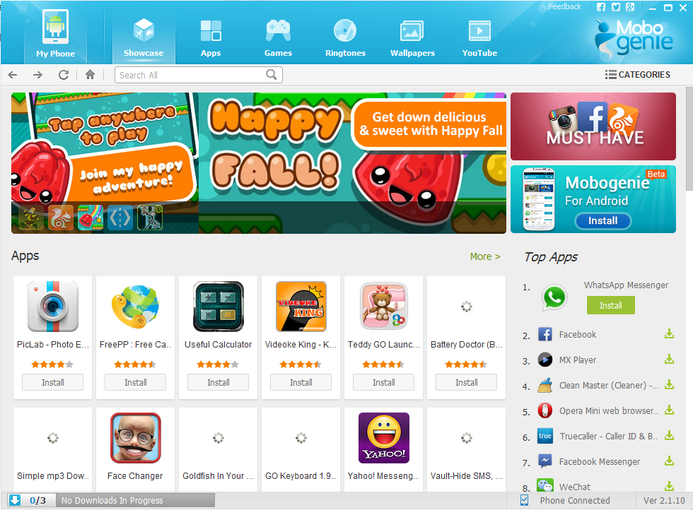 Get Top Android Games for Free with Mobogenie | Honeytech Blog