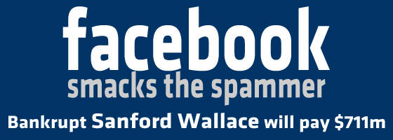 facebook smaks the spammer