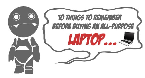 Before Buying Laptop
