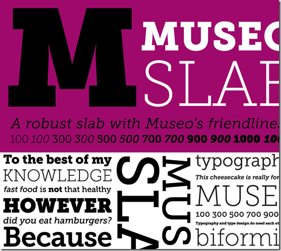 fonts-museo-slab