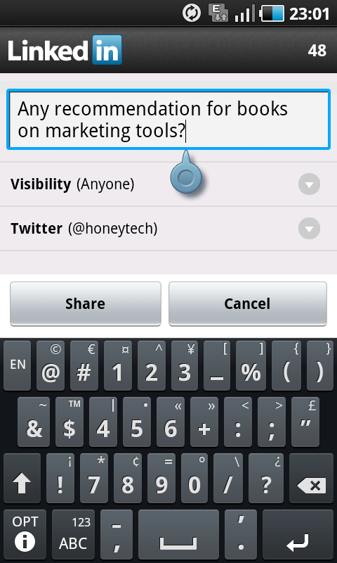 Linkedin App Android2 Honeytech Blog